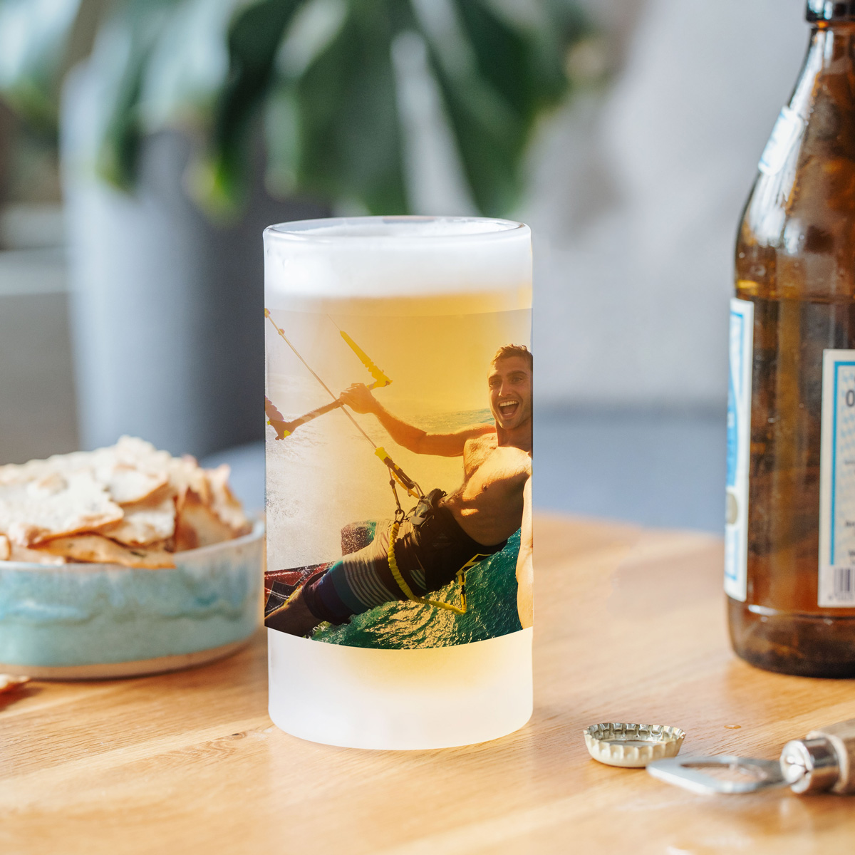 Bierpul met 5 afbeeldingen