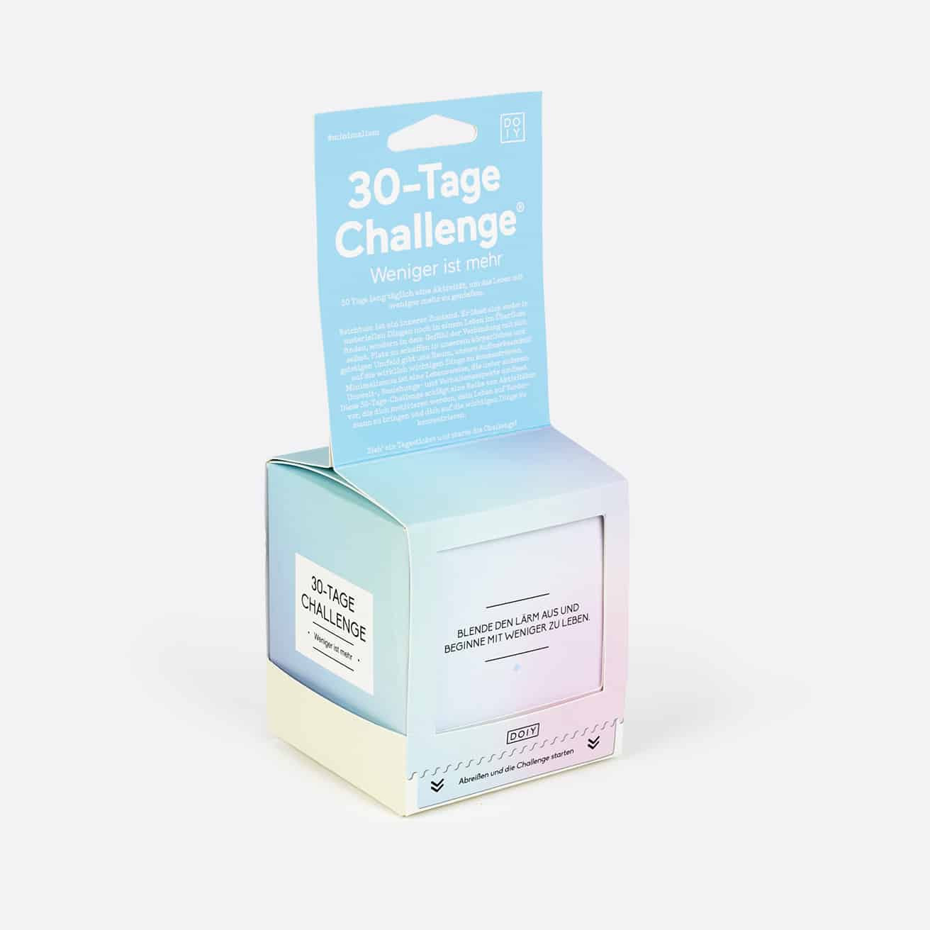 30 Dagen Less is More Challenge