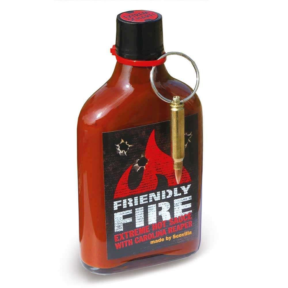Barbecue Chilisaus Scovilla met echte kogel