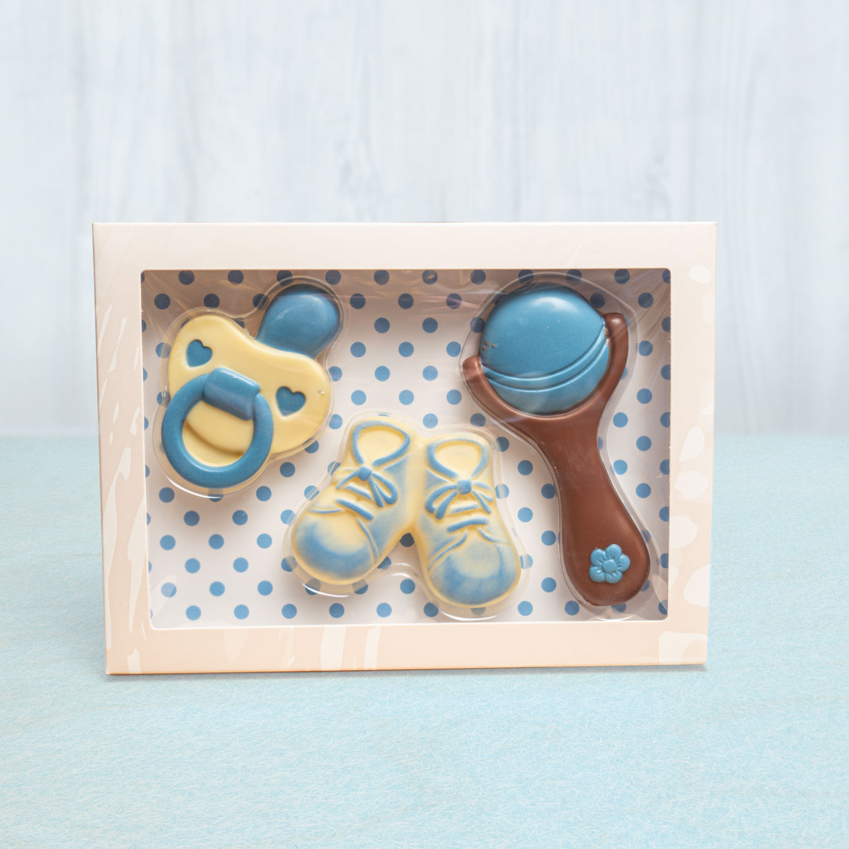Baby sets uit chocolade