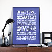 Personaliseerbare poster – er was eens...