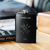 Gepersonaliseerde veldfles met symbool en tekst