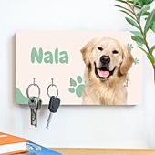 Gepersonaliseerd sleutelbord met huisdier