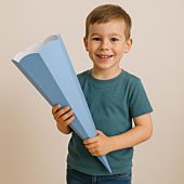 Puntzak blauw