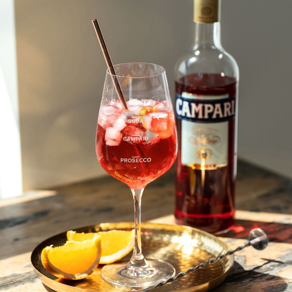 Gepersonaliseerd Campari glas