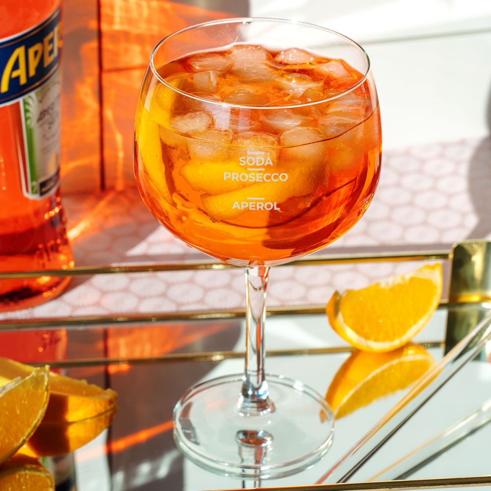 Aperol Spritz Glas Gegraveerd