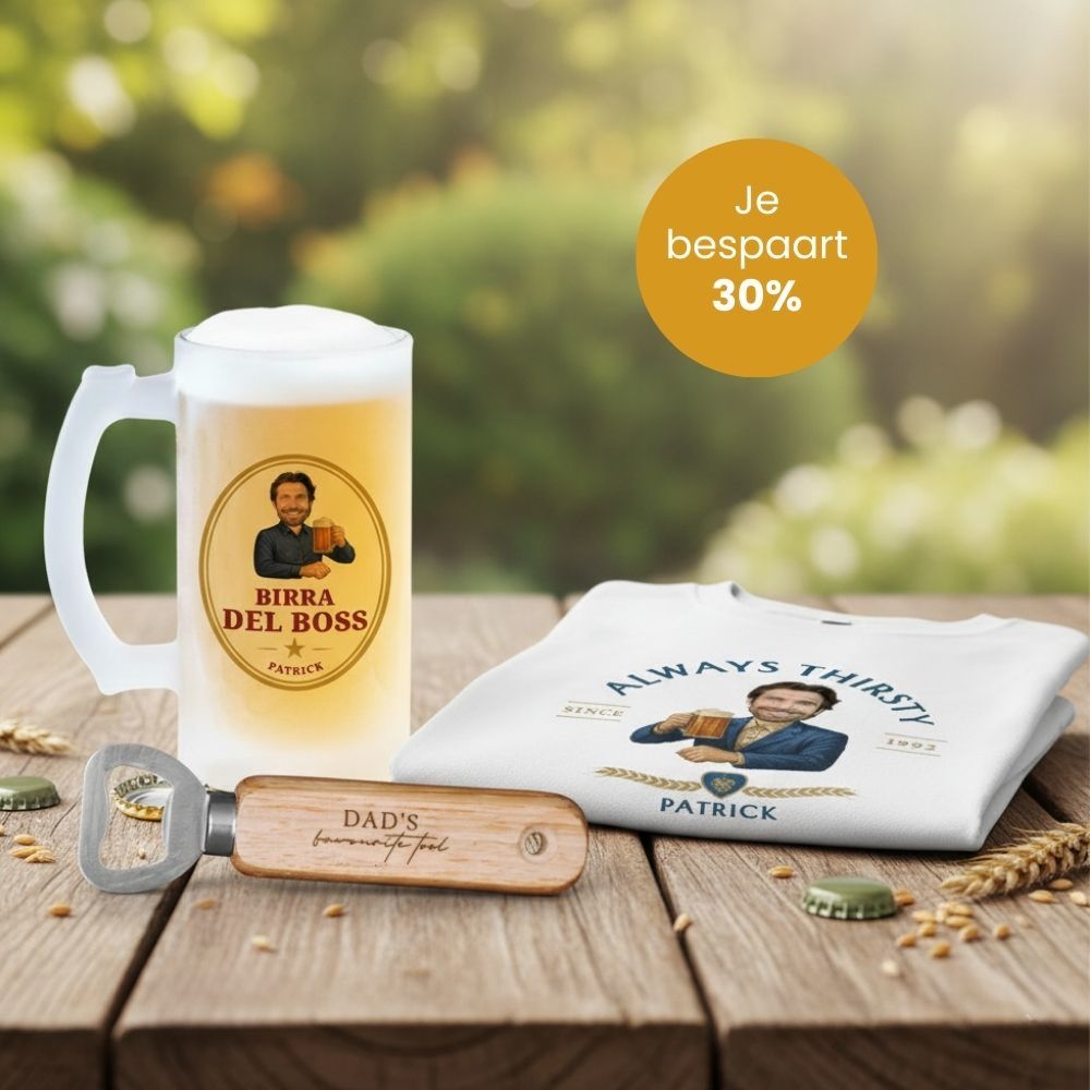 Bier cadeau set