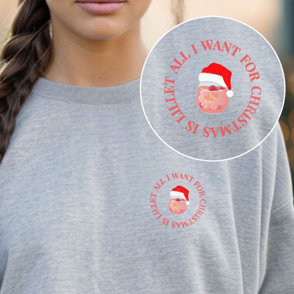 Trui All I Want for Christmas Drink