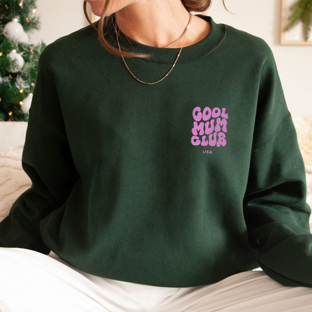 Gepersonaliseerde trui Cool Moms & Dads Club