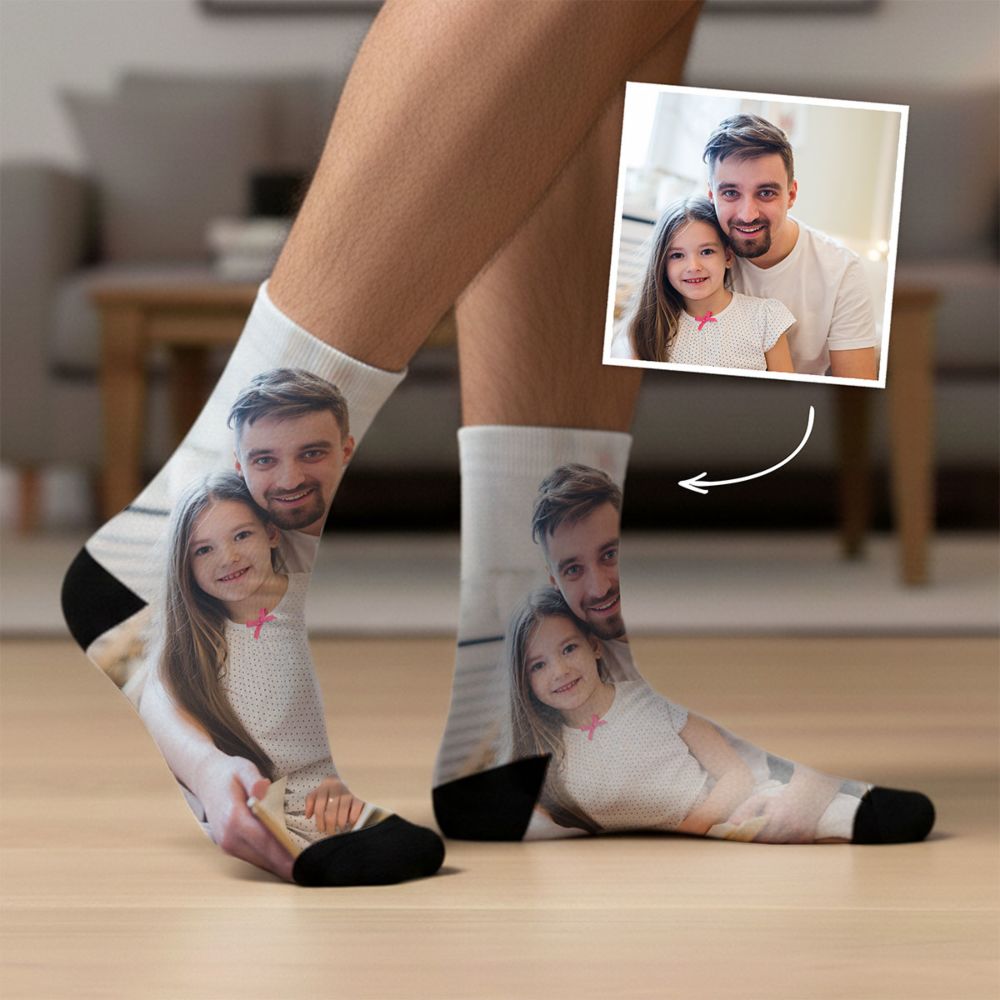 Gepersonaliseerde sokken met foto