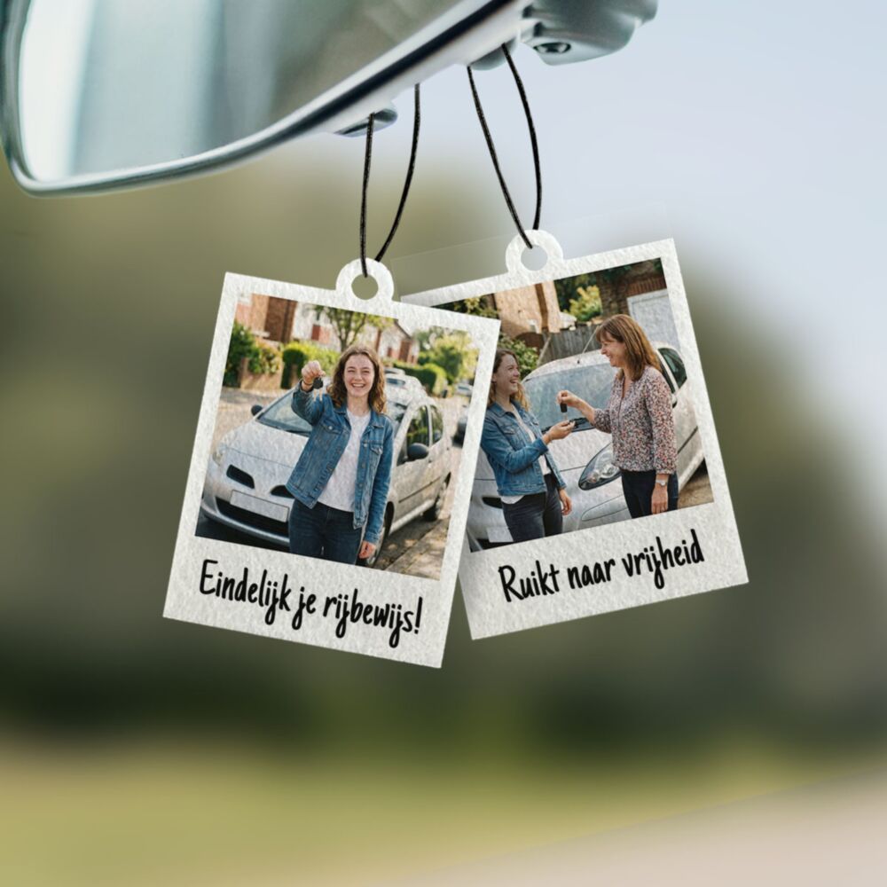 Personalisierter Führerschein-Duftbaum – Bestanden Personalisierter Führerschein-Duftbaum – Bestanden