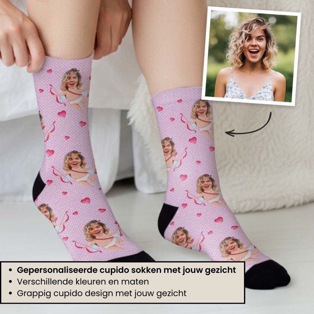 Cadeauset met sokken, handwarmers en badconfetti