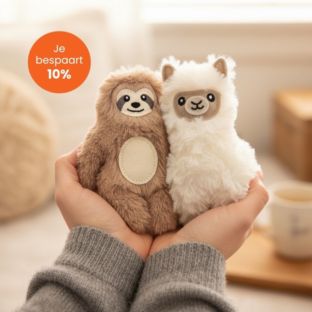 Geschenkset Erwärmbares Mini Lama und Faultier Geschenkset Erwärmbares Mini Lama und Faultier