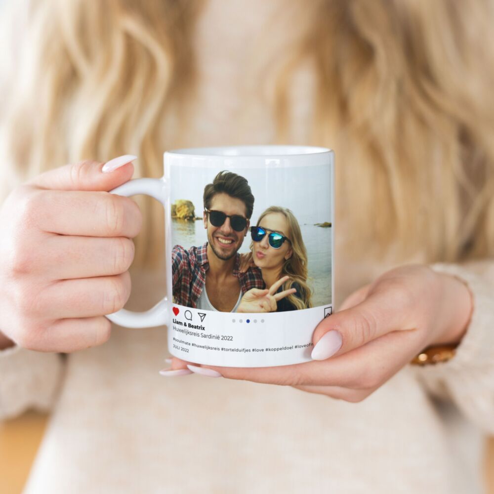 Mok met Foto Instagram-stijl