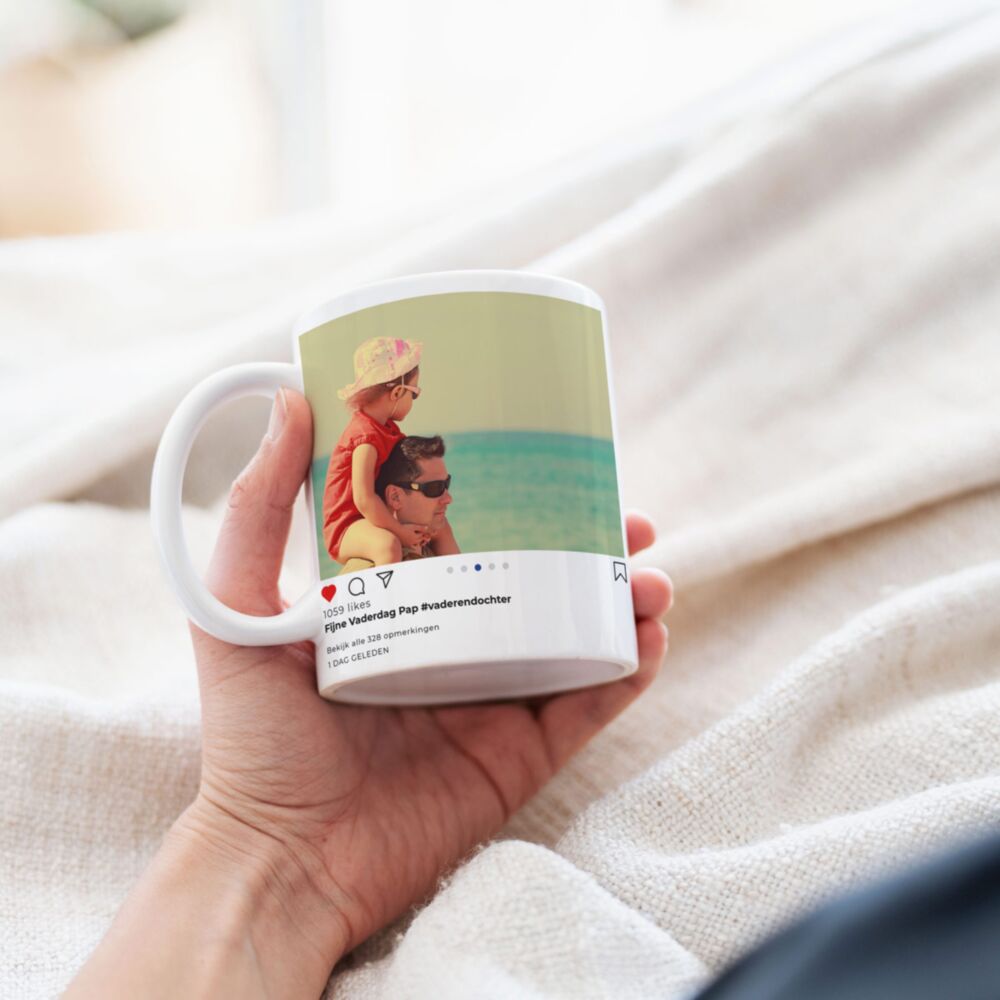 Mok met Foto Instagram-stijl