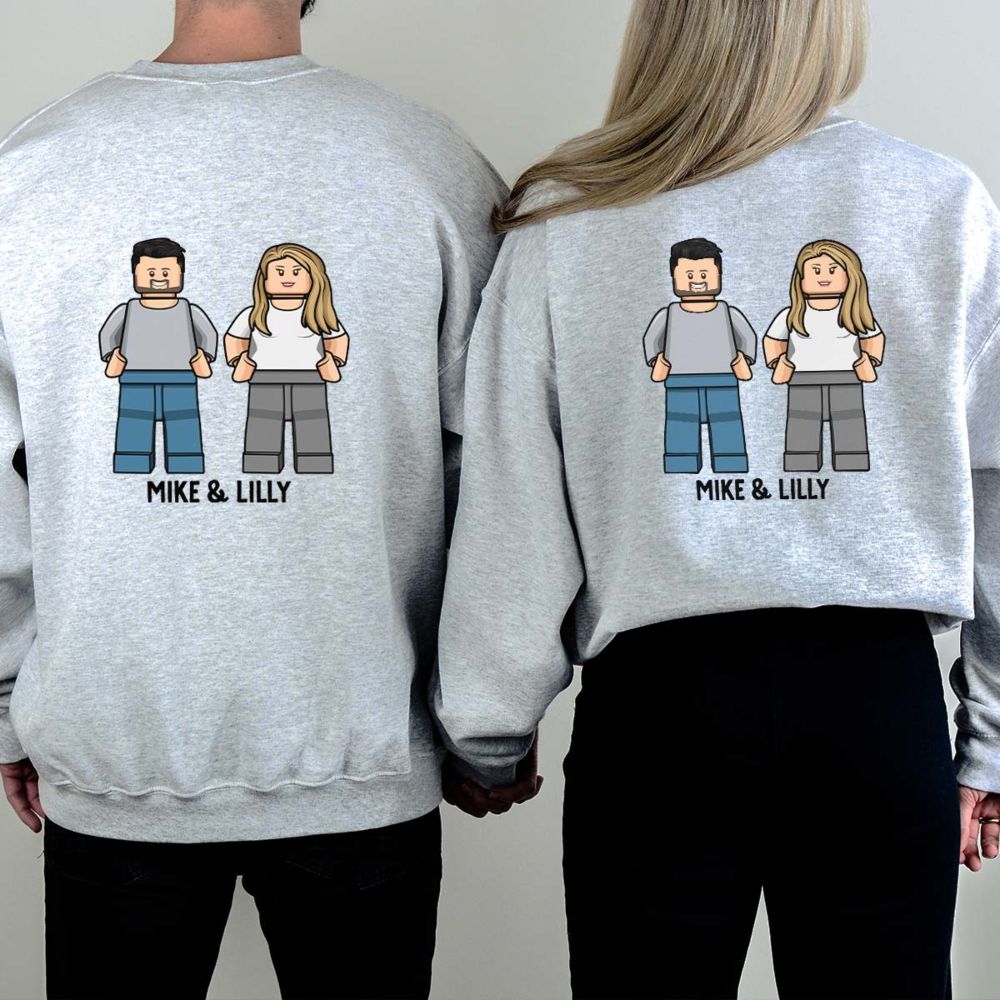 Gepersonaliseerde trui met jouw poppetje