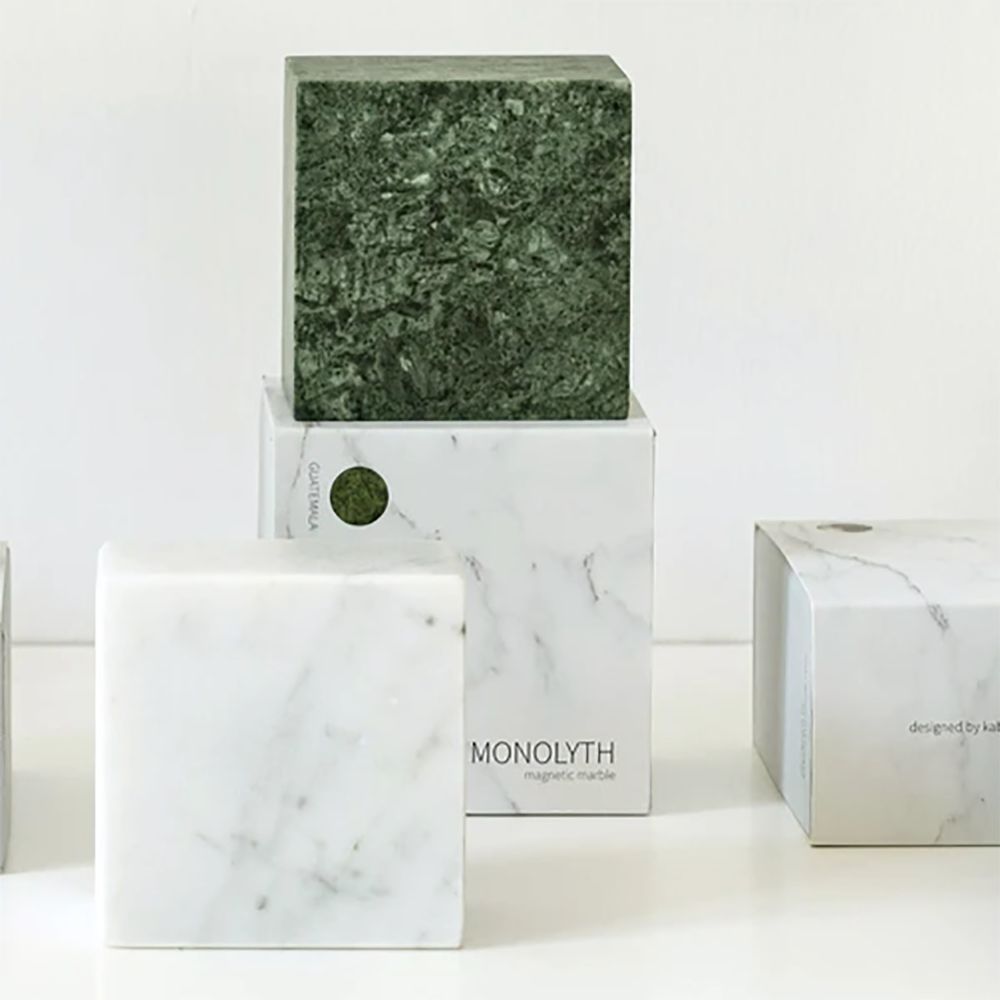 Magnetische Marmeren Monoliet Kubus