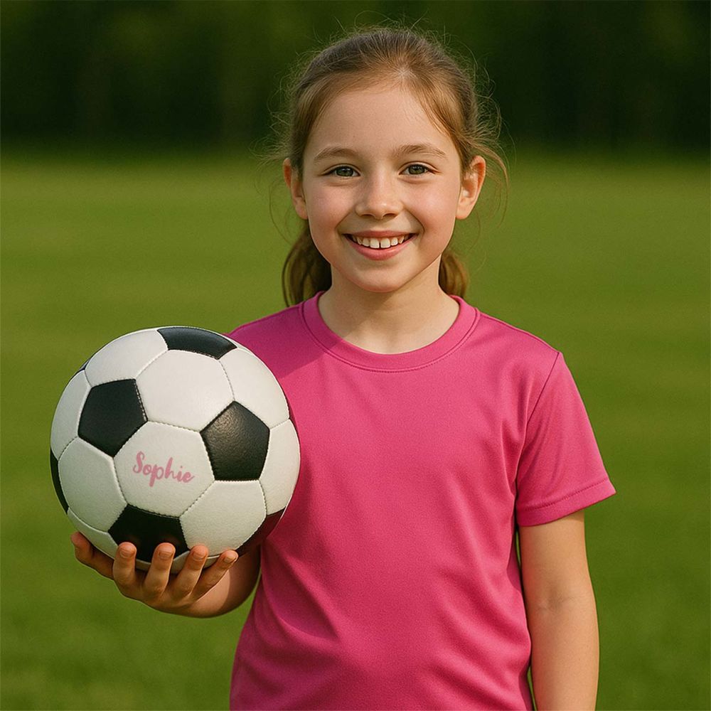 Gepersonaliseerde voetbal met naam