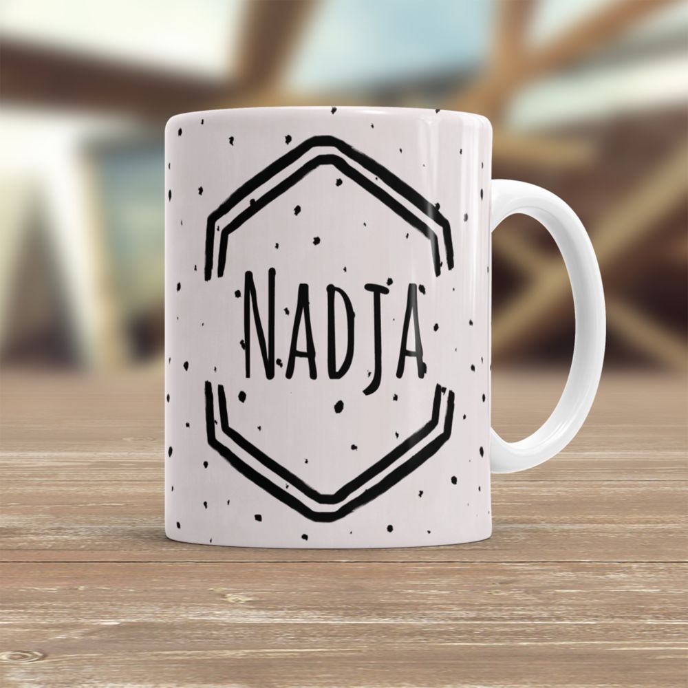 Personaliseerbare naam mok Personaliseerbare naam mok