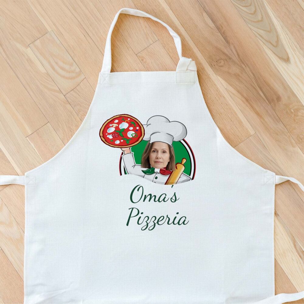 Personalisierte Omas & Opas Pizzeria-Schürze