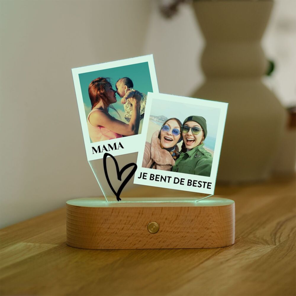 LED-lamp in Polaroid Design