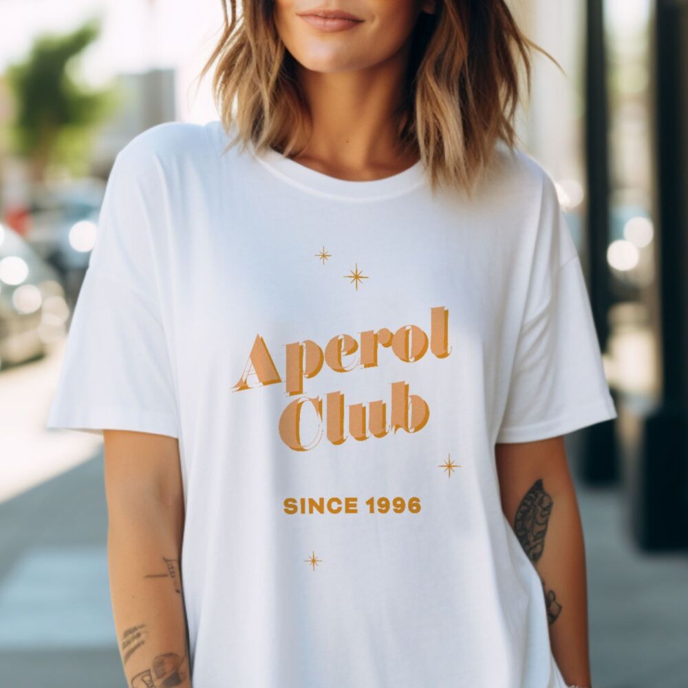 Gepersonaliseerd retro tekst t-shirt