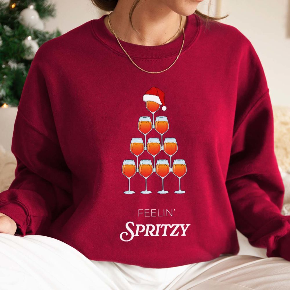 Gepersonaliseerde kersttrui aperol