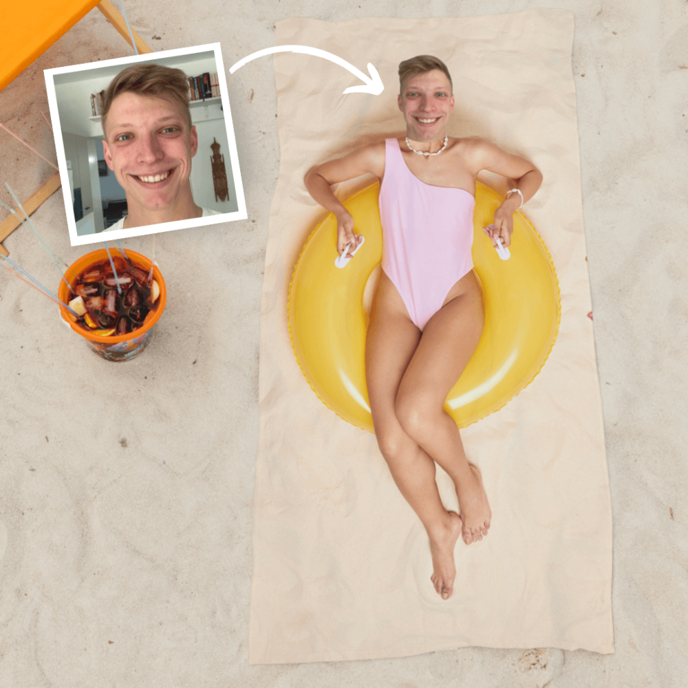 Gepersonaliseerde Handdoek met Droomlichaam