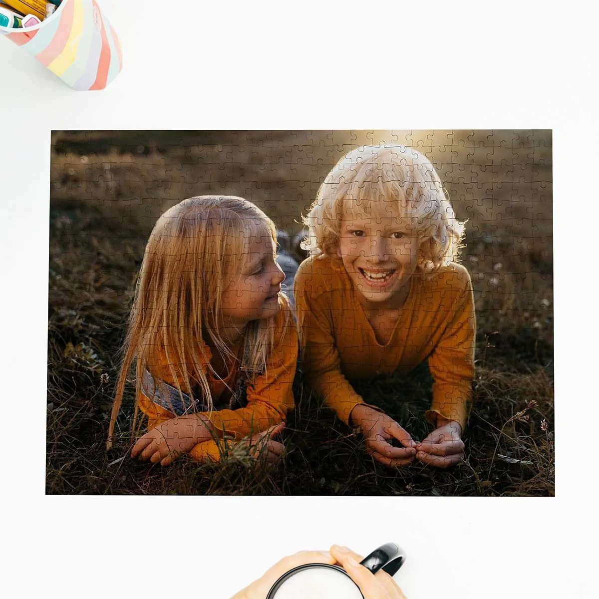 Gepersonaliseerde puzzel met foto