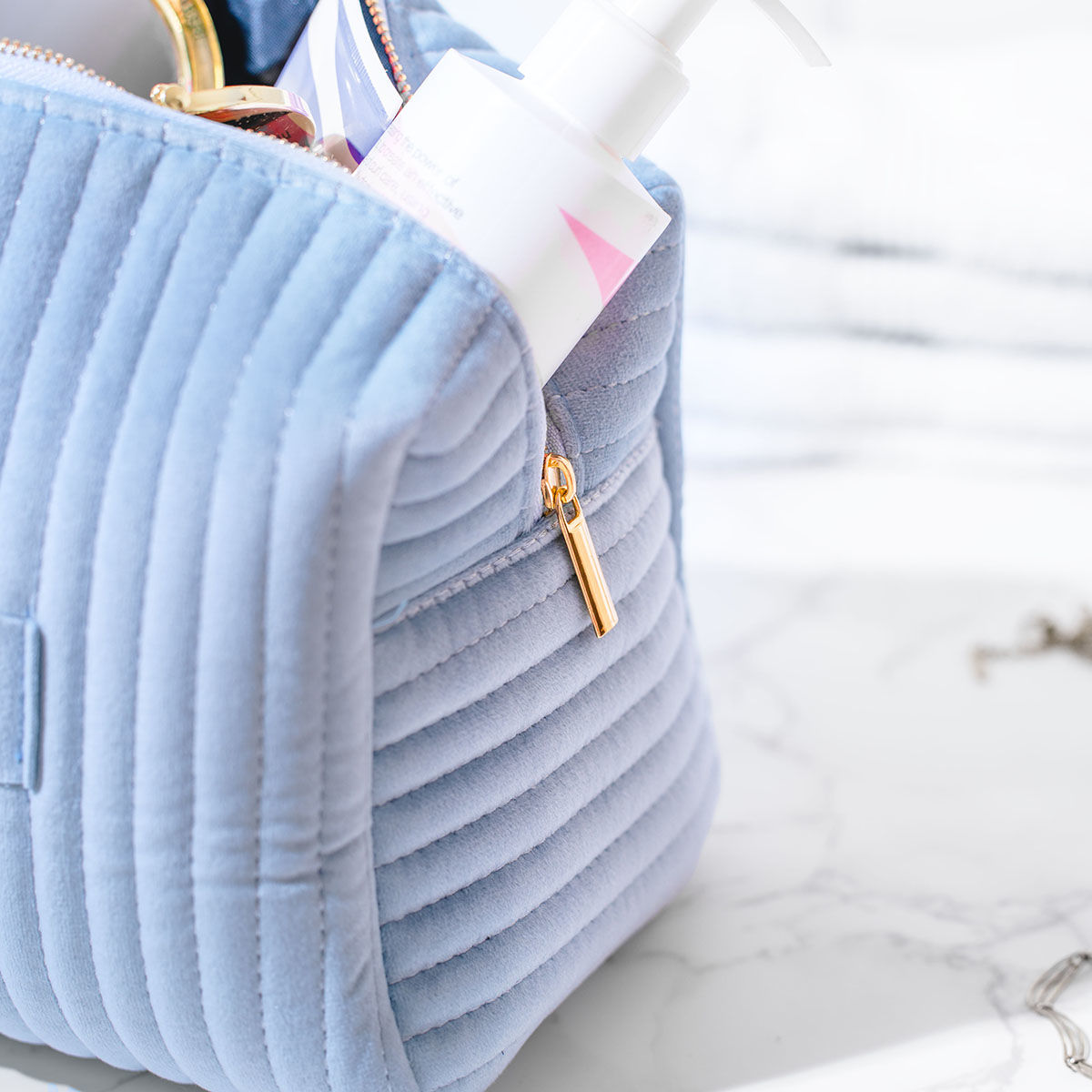 2-delige make-uptas met initialen, reistoilettas voor meisjes, verjaardagscadeaus voor vrouwen, waterdichte organizer voor toiletartikelen, cosmetica en accessoires, Meerkleurig, C, geen