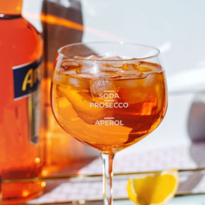 Aperol Spritz Glas Gegraveerd Aperol Spritz Glas Gegraveerd