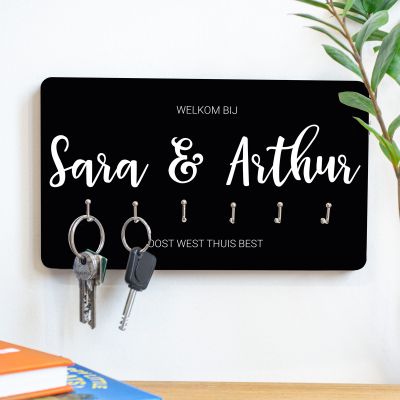 Personaliseerbaar sleutelbord met naam Personaliseerbaar sleutelbord met naam