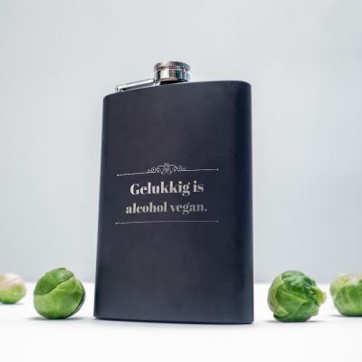 Personaliseerbare veldfles met tekst Personaliseerbare veldfles met tekst