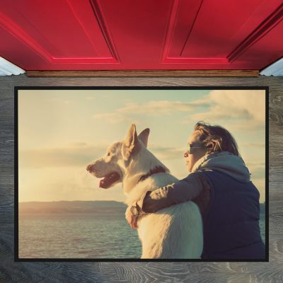 Gepersonaliseerde Deurmat XL met Foto