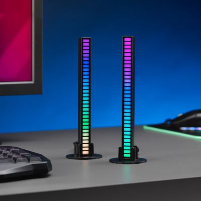 2 Sound Reactive LED Light Bars