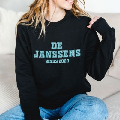 Gepersonaliseerde trui college style