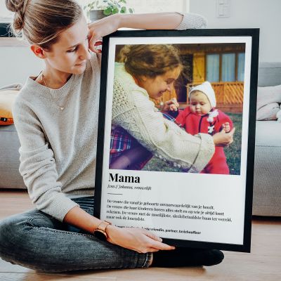 Poster met Foto en Definitie Poster met Foto en Definitie