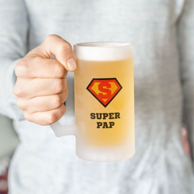 Gepersonaliseerde superhelden bierpul