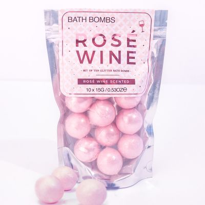 Rosé wijn badschuimpjes