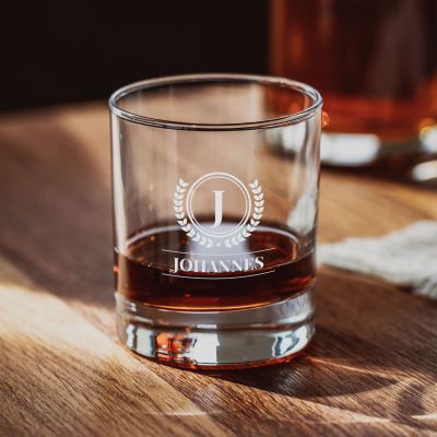 Gepersonaliseerd Whiskyglas met Monogram