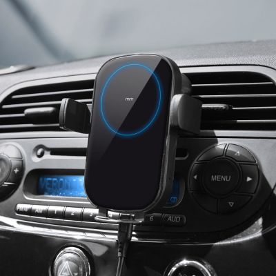 Draadloos mobiel oplaadpunt voor in de auto Draadloos mobiel oplaadpunt voor in de auto