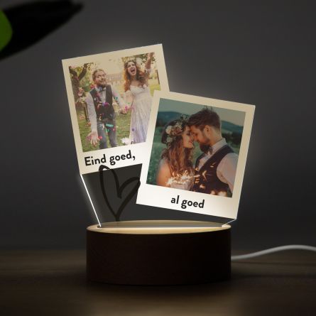 LED-lamp in Polaroid Design