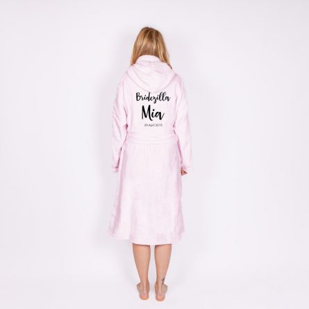 Personaliseerbare badjas met naam