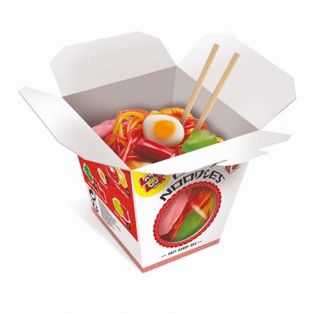 Noodle snack van fruitgums
