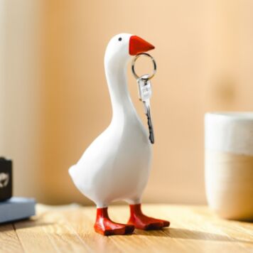 Magnetische gans sleutelhanger