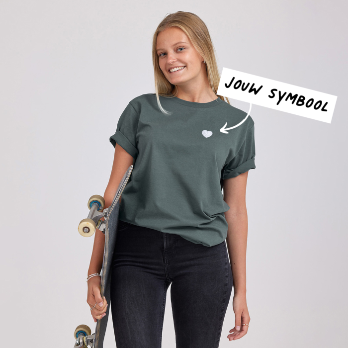 Shirts borduren top