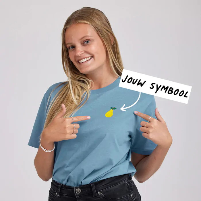 Shirt lichtblauw 2025