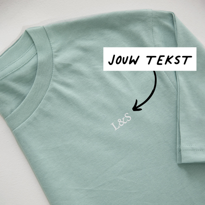 T shirt bedrukken tekst top
