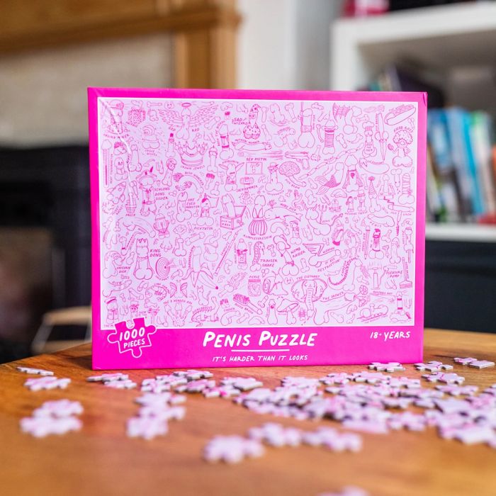 Puzzel Penis 100 stuks main product photo