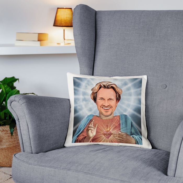 Kussenhoes gepersonaliseerd met Foto en Halo main product photo